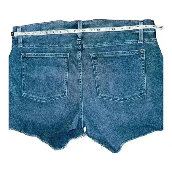 J. Crew Denim Maternity Shorts, Size 32 - Picture 4 of 6